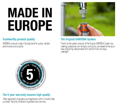 Gardena Twin Tap Connector 26.5 mm (G 3/4") Garden Plus