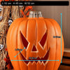 Extra-Large Ghost Face Pumpkin