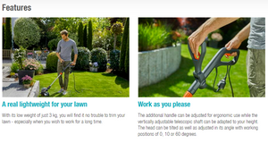 Gardena Turbotrimmer PowerCut 650/28 Garden Plus