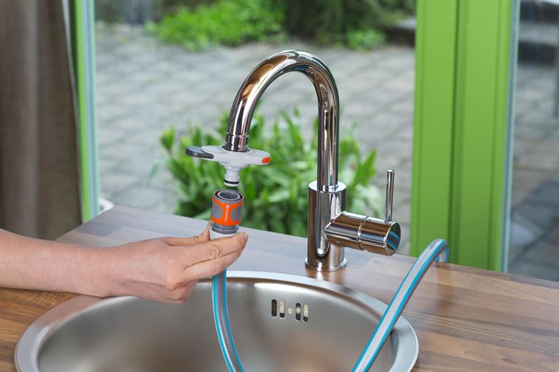 Gardena Tap Connector for Indoor Taps Garden Plus