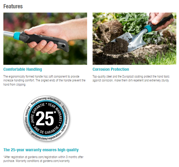 Gardena Hand Trowel 8960 Garden Plus