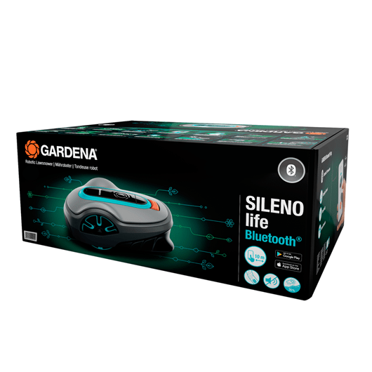 Gardena Robotic Mower SILENO life, 1,000 m² Garden Plus