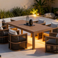 Capu Table & Chairs Set (LHJ-064)