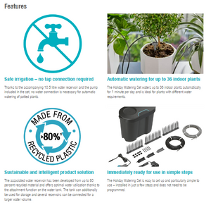 Gardena Holiday Watering Set 13366 Garden Plus