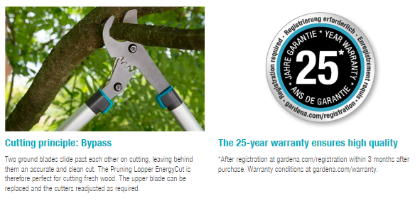 Gardena Pruning Lopper EnergyCut 750 B Garden Plus