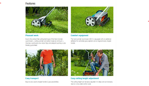 Gardena Cylinder Lawnmower Comfort 400 C Garden Plus