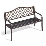 Wrought Iron Bench No.1