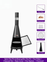 Outdoor Spire Fire Pit