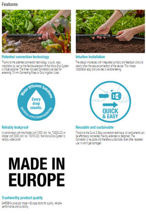 Gardena Connector 13 mm (1/2") Garden Plus