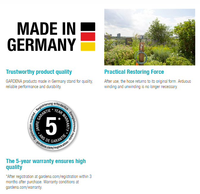 a brochure with a picture of a garden