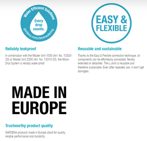 Gardena L-Joint 4.6 mm (3/16") Garden Plus