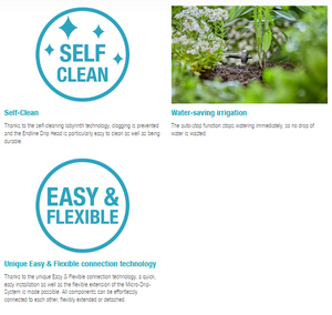 Gardena Endline Drip Head 2 l/h, pressure-regulating Garden Plus