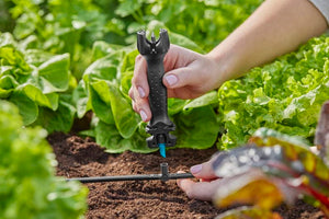 Gardena T-Joint for Spray Nozzles / Endline Drip Heads 4.6 mm (3/16") Garden Plus