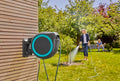 Gardena Wall-Mounted Hose Box RollUp L, 30m Garden Plus