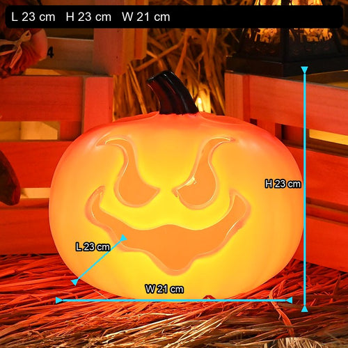 Flame-Face Pumpkin