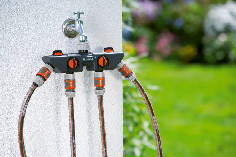 Gardena Four Channel Water Distributor Garden Plus