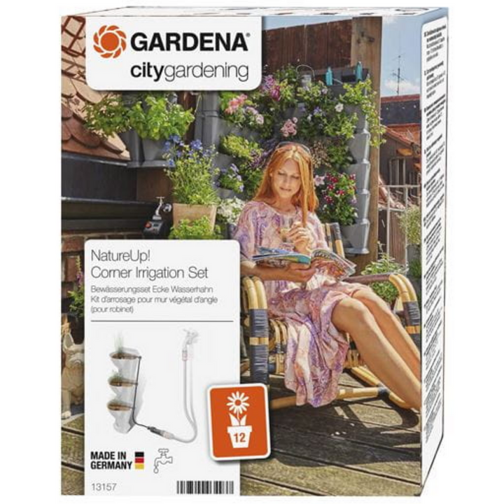 GARDENA自然起來！灌溉套裝角水龍頭 13157-20