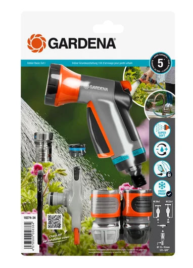 Gardena Indoor basic set with watering sprayer and system parts