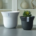 RevoLumini - Round Plastic Planter Set No.1