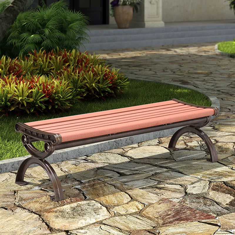 Backless Eco-Wood Bench No.1