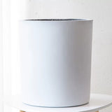 Round Cylinder Cement Planter Pot