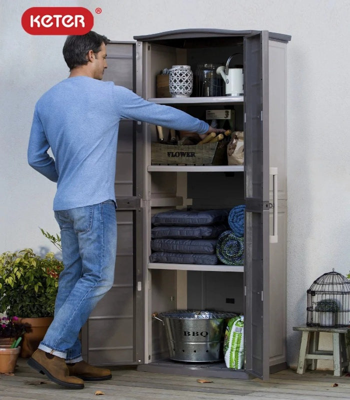 Keter Boston Outdoor Garden Cabinet Series