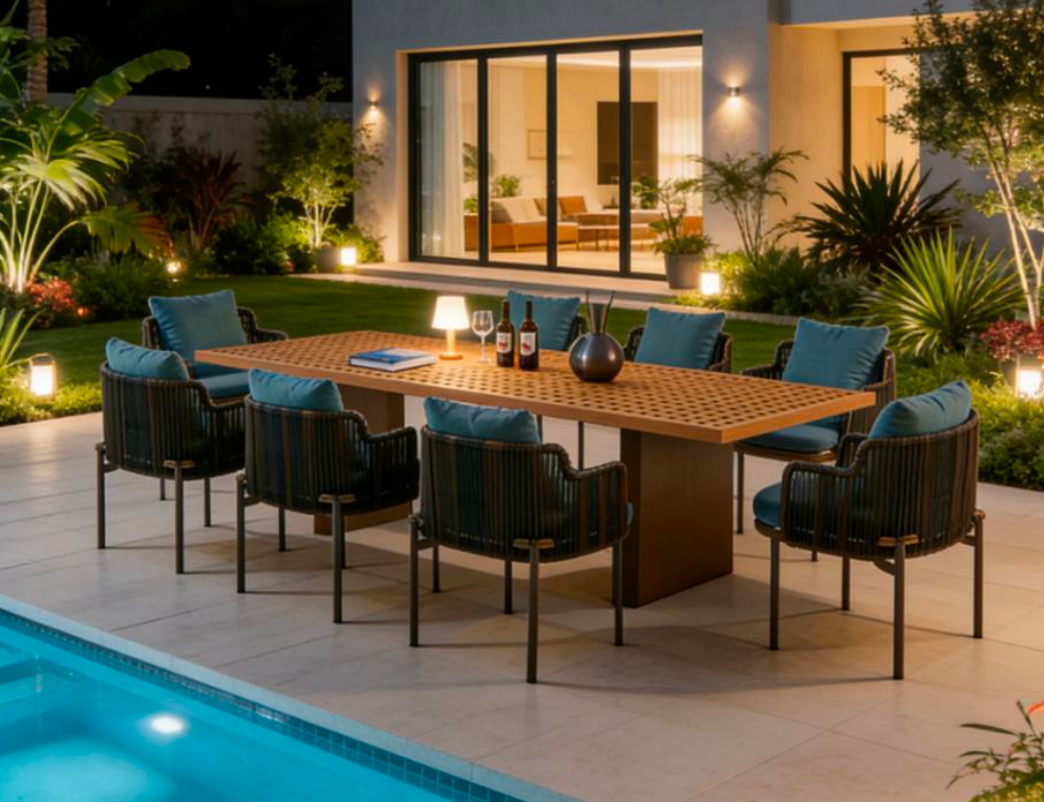 Miro Table & Chairs Set（LHJ-066）