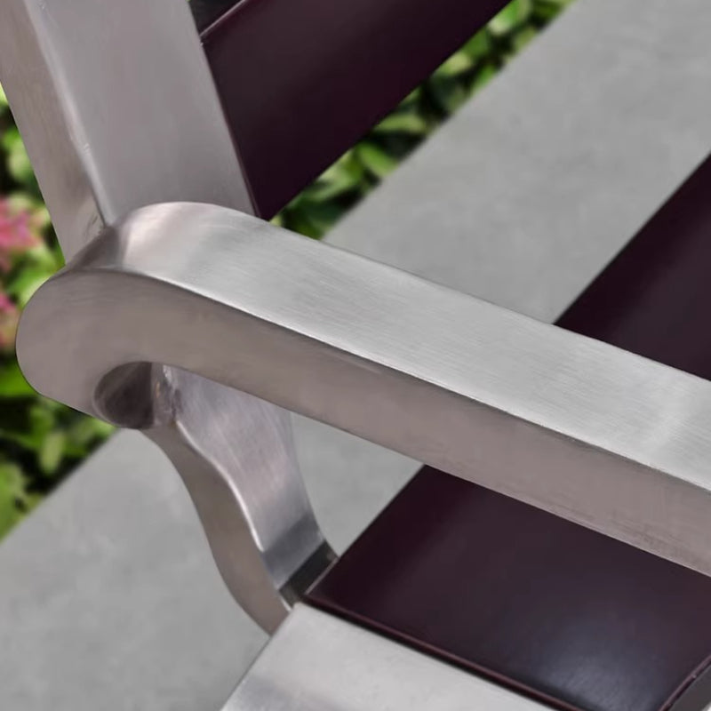 Stainless Steel Garden Bench No.1