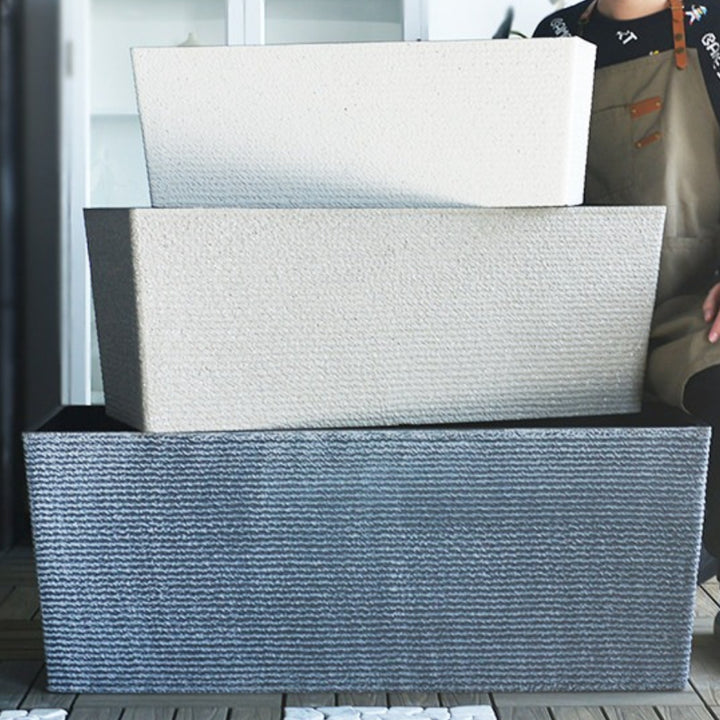 RevoLumini - Rectangular Planter Box for Gardens