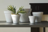 RevoLumini Round Plastic Planter Set for Orchids