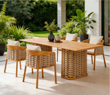 Mutaer Table & Chairs Set (LHJ-059)