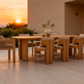 Sita Table & Chairs Set (LHJ-060)