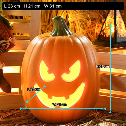 Mischievous Round Pumpkin