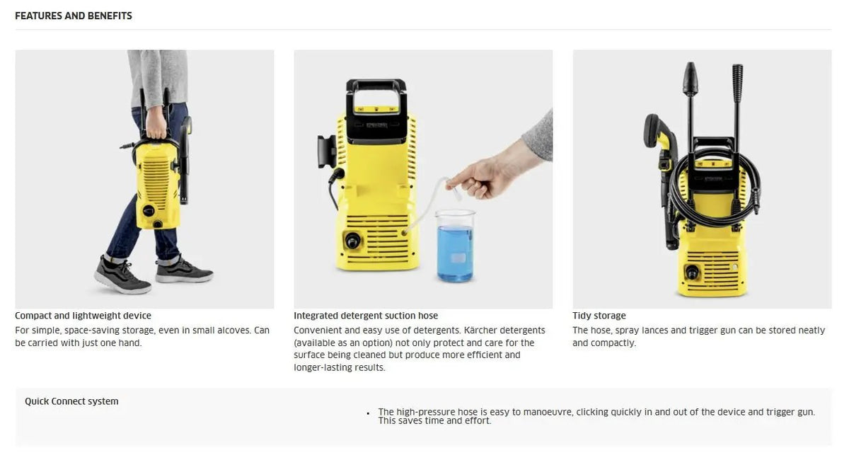 Kärcher K 2 Pressure Washer