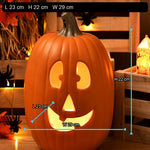 Cross-Eye Round Pumpkin