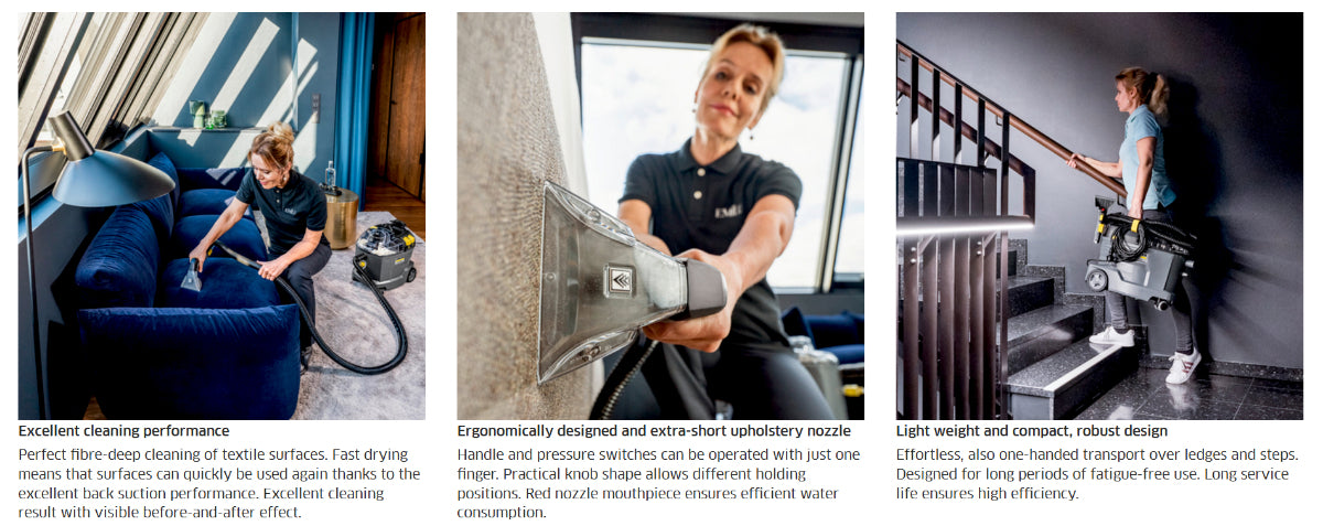 Kärcher Puzzi 8/1 Spray Extraction Cleaner for Textiles