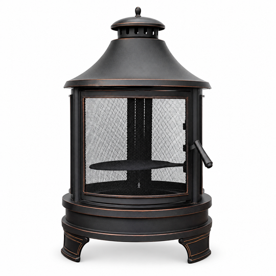 Dual-Purpose Fire Pit & Grill