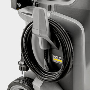 Kärcher HD 5/11 EX Plus Classic cable hook and lance storage detail