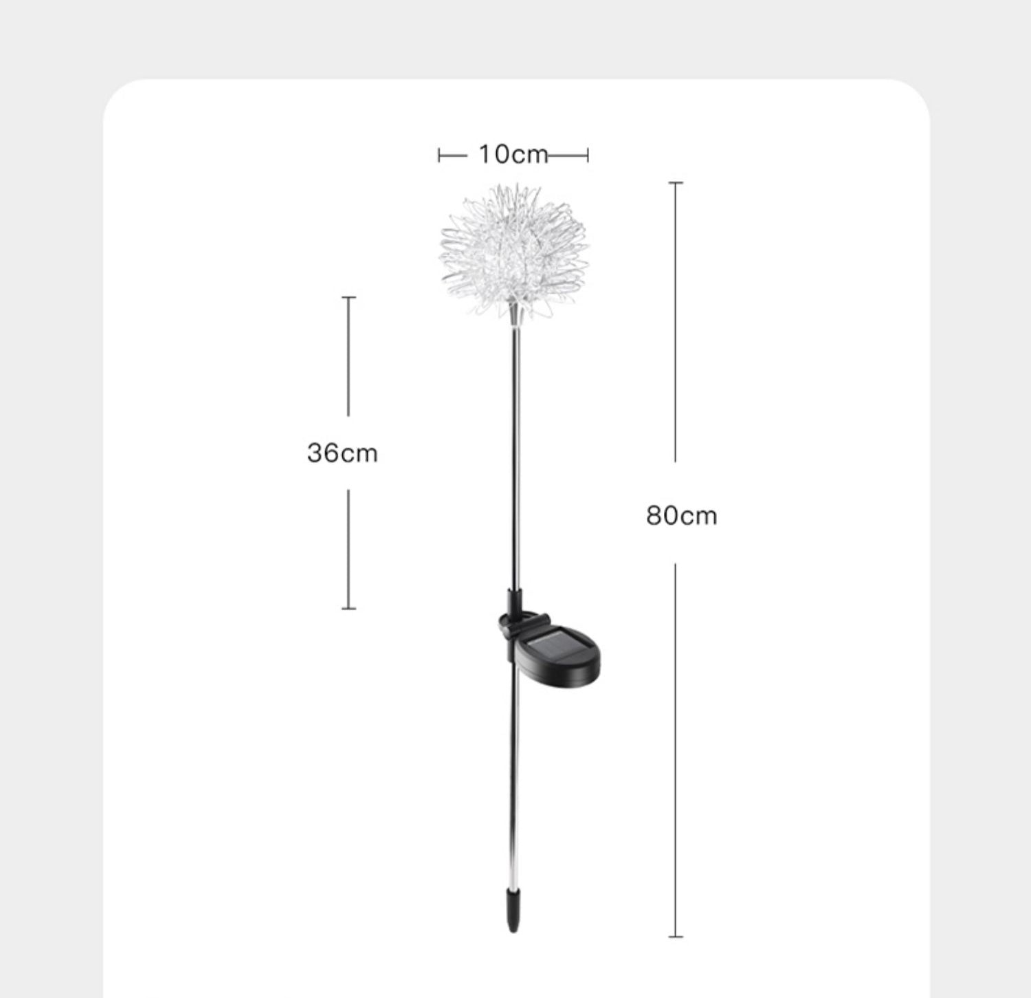 Solar Dandelion LED Lamp Garden Plus