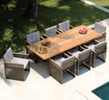Teak Table and Chair Dining Combination Garden Plus