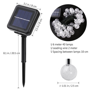 100 LED Solar Fairy Ball Light Garden Plus