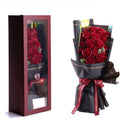 Romantic Soap Rose Flower Bouquet Garden Plus
