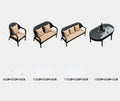 Rattan Sofa Set 14 Garden Plus