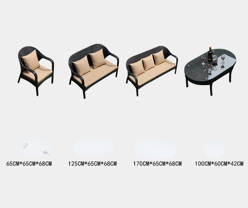 Rattan Sofa Set 14 Garden Plus