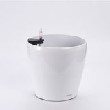 Leizisure Self-Watering Round Planter Garden Plus
