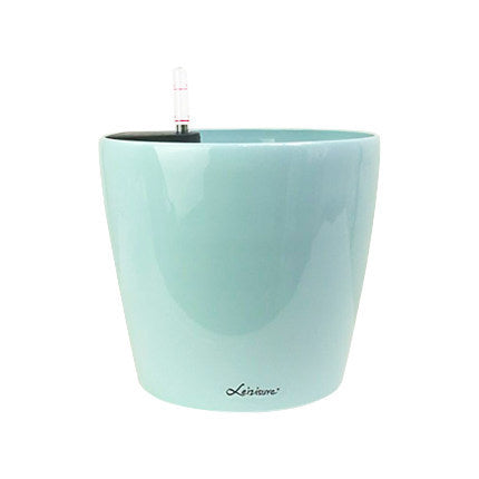 Leizisure Self-Watering Round Planter Garden Plus