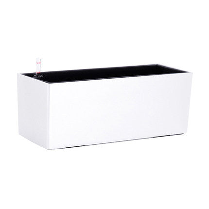 Leizisure Self-Watering Rattan Style Long Planter Garden Plus