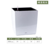 Leizisure Self-Watering Square Planter Garden Plus