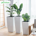 Leizisure Self-Watering Planter High-Trapezoid Garden Plus