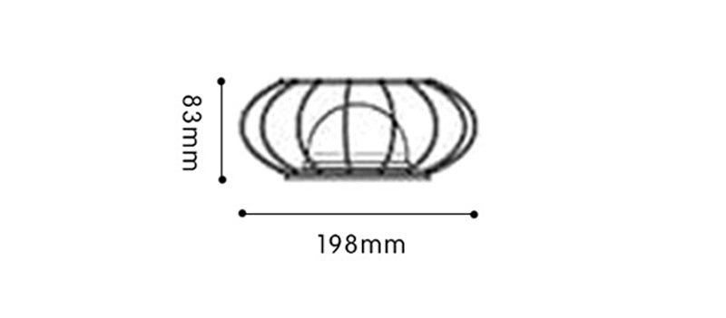 Kewei Bird Nest Decorative Lamp KW-7002 Garden Plus